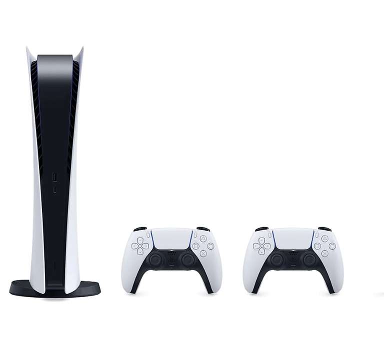 [Verfügbarkeitsdeal] PlayStation 5 Digital Edition + zwei DualSense Wireless-Controller PS 5