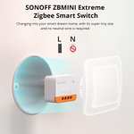 SONOFF ZBMINIL2 Zigbee Smart Schalter,4 Stück Kein Neutralleiter Erforderlich!