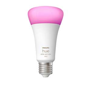 [Mediamarkt & Saturn] 1600 Lumen PHILIPS Hue White & Color Ambiance E27 LED Lampe Mehrfarbig