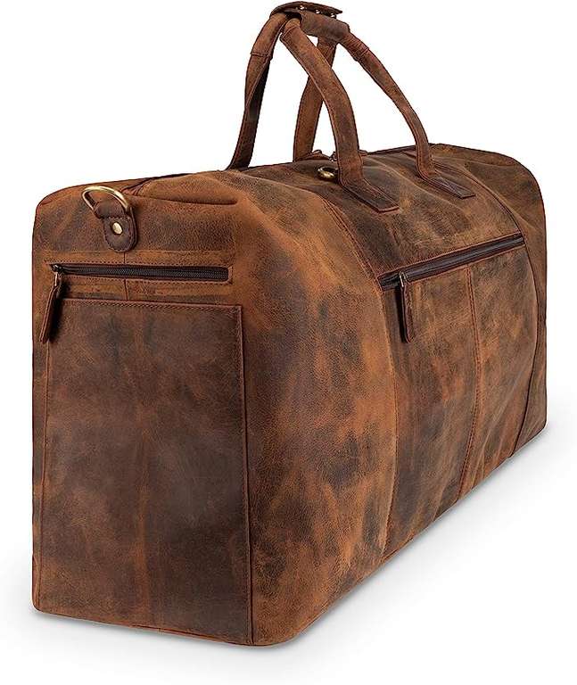 Leder Reisetasche "Sydney" von Leabags - 55 L