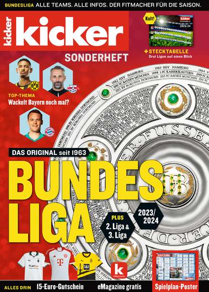 Kicker Bundesliga Sonderheft 23/24 KOSTENLOS (ePaper)