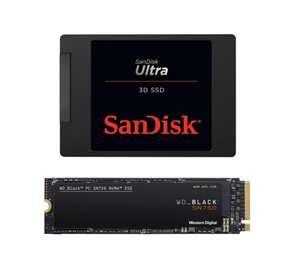 [MM Club] Sandisk Ultra 3D 2TB SSD für 128,55€ / WD Black SN750 1TB für 92,65€