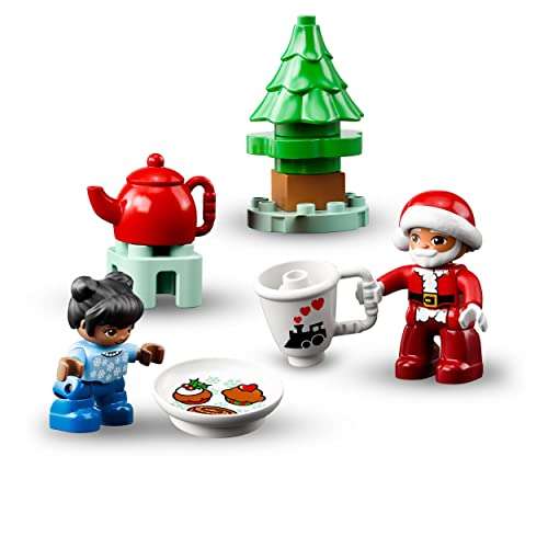 [Amazon prime] LEGO 10976 DUPLO Lebkuchenhaus mit Weihnachtsmann Figur, passend zum 1.Advent