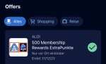 [American Express] Bis zu 1.500 Membership Rewards Extrapunkte beim Kauf bei ALDI Nord und Süd (personalisiert)