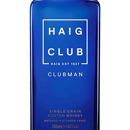 Haig Club Clubman | Single Grain Scotch Whisky | 40% vol | 700ml Flasche | (Prime Spar-Abo)