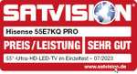 HISENSE 55E7KQ PRO - TV QLED 55(139cm) - 144Hz - UHD 4K - Dolby Vision,Dolby Atmos, 2 x HDMI 2.1 eff. ~459,- WGs
