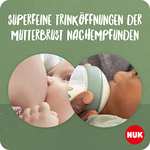 (Prime) NUK for Nature Babyflasche | Kleiner Trinksauger | 150 ml | 0-6 Monate