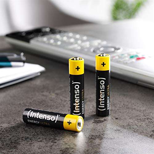 24x Intenso Ultra AAA Micro LR03 Alkaline Batterien für 4,41€ (Amazon Prime)