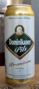 Dominikaner Premium Pils 0,5L Dose Bier [Lokal Woolworth Aachen]