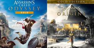 [XBOX Gold] Assassin's Creed Odyssey - Gold Edition + Assassin's Creed Origins - Gold Edition für 25,60€ (BR Store)