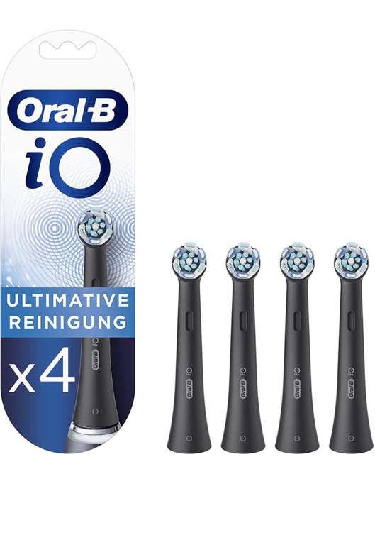 Oral-B iO Ultimative Reinigung Aufsteckbürsten 4 Stück [Prime / Spar-Abo, personalisiert]