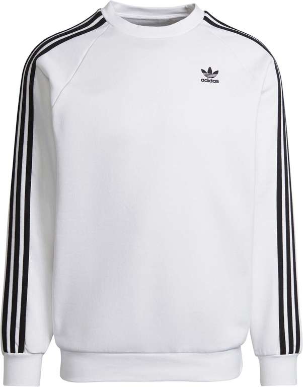 Adidas Adicolor Classics 3-Stripes Herren-Sweatshirt in weiß (Gr. S-XXL) für 23,99€ (Snipes)