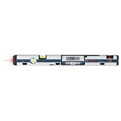 Bosch Professional Digitaler Neigungssensor GIM 60 L (Laserpräzision, Messbereich: 0-360º, Länge: 60 cm)