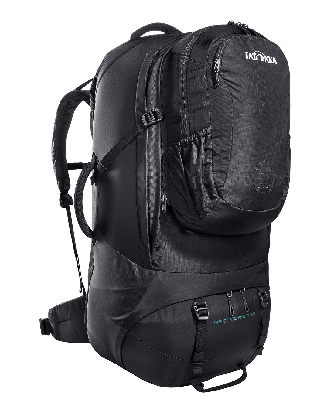 Tatonka Great Escape 75+10 Rucksack in Schwarz