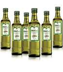 Olio Carli: 6 Flaschen Natives Olivenöl Extra je 500ml + Ölkaraffe aus Keramik inkl. Versandkosten