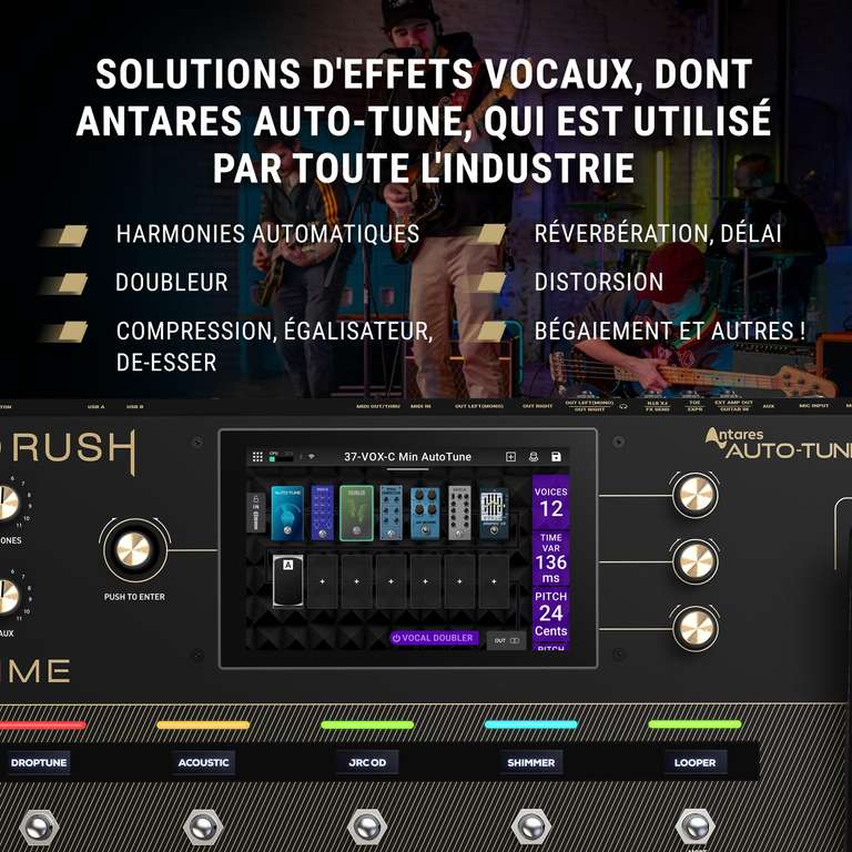 Headrush Prime - Modeller - Effektgerät Gesang - Multieffekt Gitarre [amazon.fr]