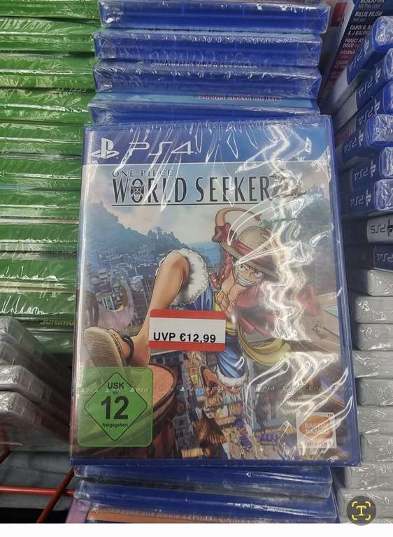Bundesweit? Mediamarkt One Piece: World Seeker PS4 für 12,99 € ( Bilder aus dem Mediamarkt in Bonn)