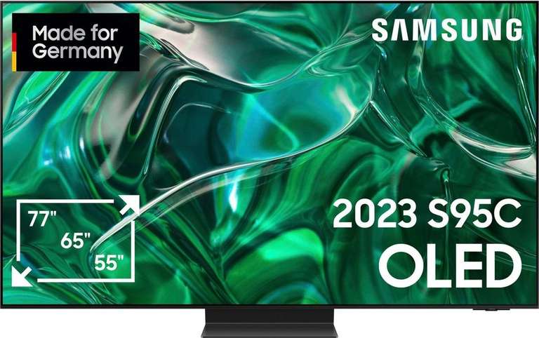 Samsung Fernseher GQ77S95CAT OLED inkl. 48 Monate Garantie - 400€ Cashback + gratis Tablet