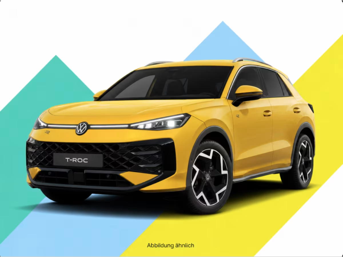 [Gewerbeleasing] VW Volkswagen T-Roc R-LINE DSG inkl. Wartung für 115,99€ / 150 PS / 24 Monate / 10000km / LF 0,33 - GLF 0,46 (eff. 168€)