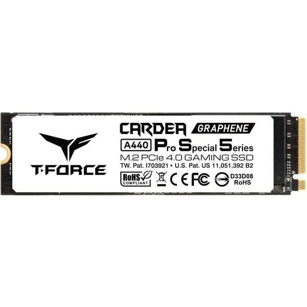 Team Group CARDEA A440 Pro Special Series 2 TB, SSD (weiß, PCIe 4.0 x4, NVMe 1.4, M.2 2280)