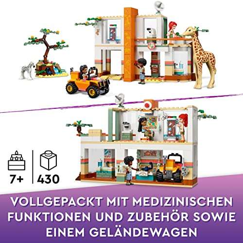 LEGO 41717 Friends Mias Tierrettungsmission Bestpreis 46%Rabatt