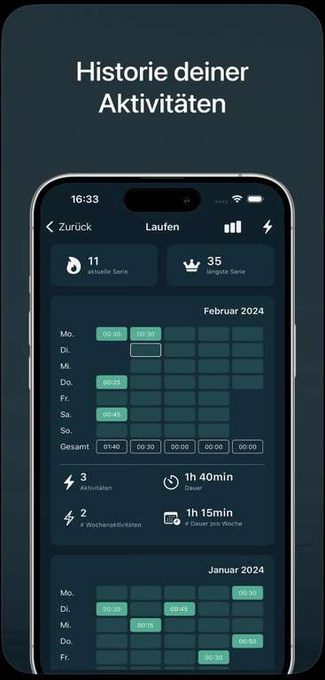 [iOS AppStore] Habiz - Habit Tracker für Sport & Fitness (kostenlose Lifetime-Lizenz in App)