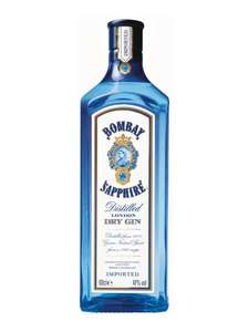 3 Flaschen Bombay Sapphire 47% 1L -> 59,70 €
