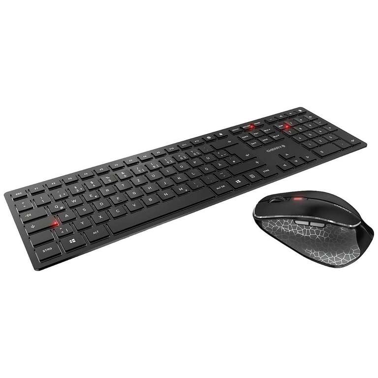 Cherry DW 9500 Slim Tastatur + Maus Set (Layout DE)