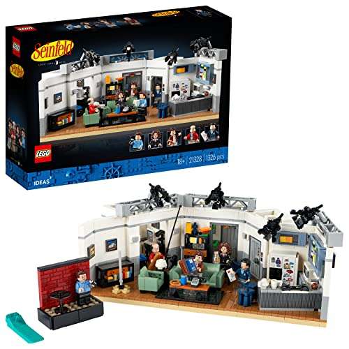 LEGO 21328 Ideas Seinfeld Apartment Set für Erwachsene mit Jerry Seinfeld als Minifigur