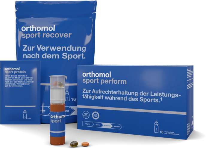 [orthomol] 2 Sport-Produkte gratis nach Hause liefern lassen (Proben im Wert von 2,50€ bis 3,20€ je Produkt)