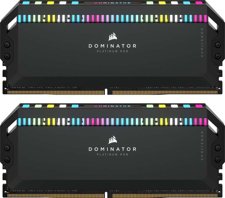 [Schweiz]Corsair Dominator Platinum RGB schwarz DIMM Kit 32GB, DDR5-6000, CL36-38-38-76, on-die ECC