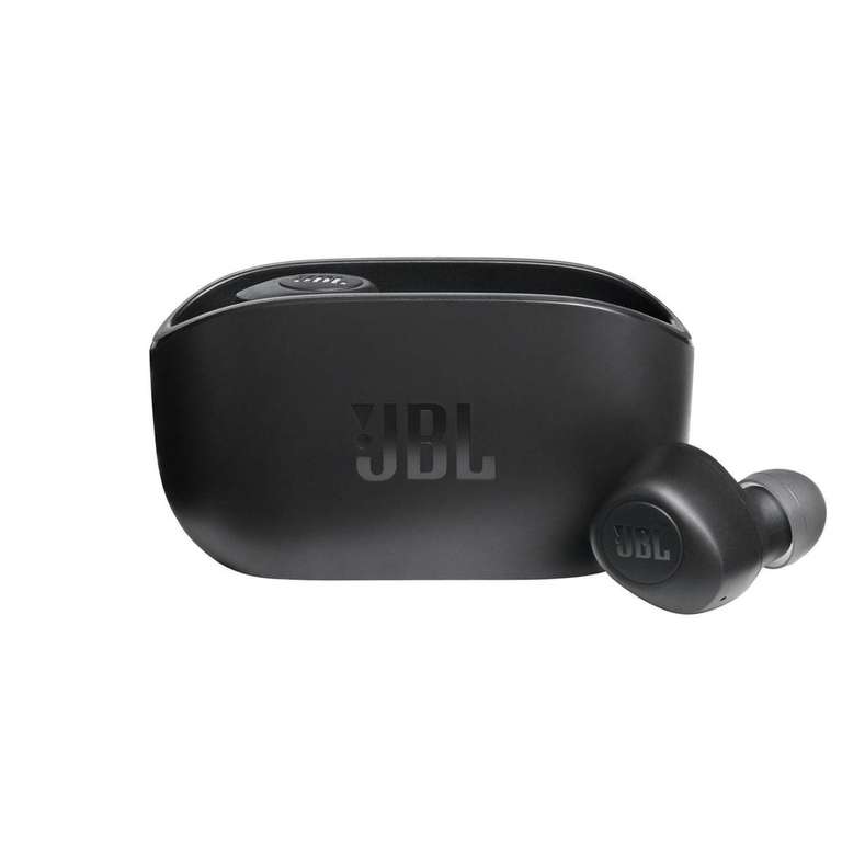 JBL WAVE 100 TWS schwarz In-Ear Kopfhörer (Headset-Funktion, Bluetooth, Dual Connect)