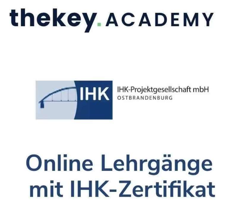 Online Lehrgänge mit IHK-Zertifikat (z.B. Fachkraft für Prozessmanagement, Fachkraft für Agiles Projektmanagement, etc.)