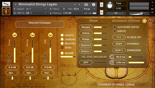 Kontakt Player Freebie bei Strezov Sampling: Afflatus Strings - a minimalist Violins Legato (VST, Kontakt)