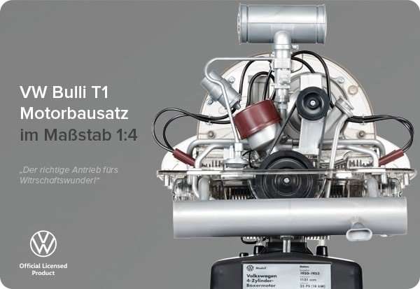 Franzis VW Bulli T1 Motorbausatz
