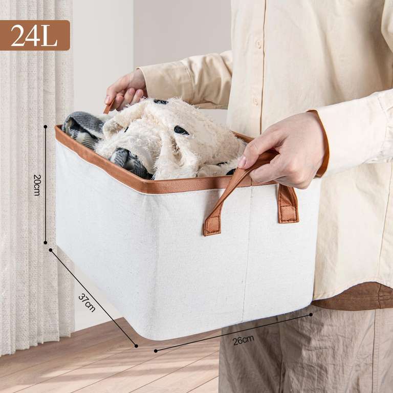 [Amazon Prime] IZSUZEE Aufbewahrungsbox 5er Set | Schubladen Organizer Kleiderschrank 120L Für IKEA BESTA BRIMNES PAX HEMNES MALM