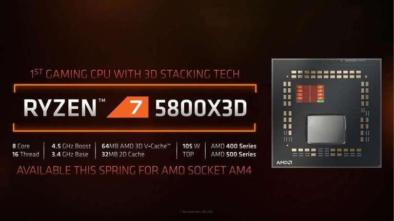 AMD Ryzen 7 5800X3D für 260,91€ bei ebay mit ebayplus-Gutschein