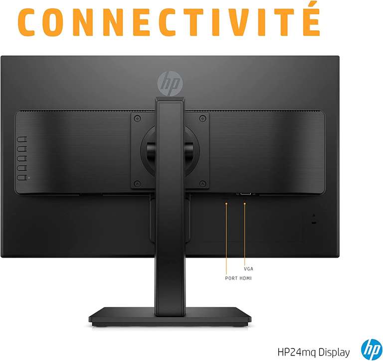 HP 24mq Monitor (23.8", 2560x1440, IPS, 60Hz, 250nits, HDMI, VGA, höhenverstellbar & Pivot, 2J Garantie)