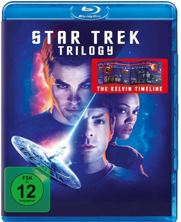 Star Trek - 3 Movie Collection (3 Blu-ray) (Prime)