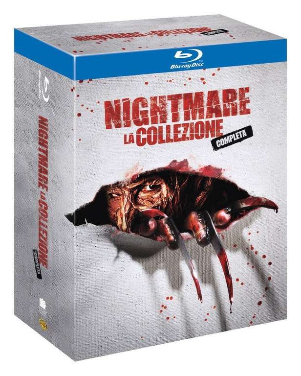 [Amazon.it] Nightmare on Elm Street - Komplette Filmsammlung - Bluray - deutscher Ton - Freddy Krueger - Uncut