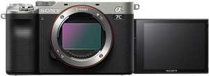 Sony Alpha 7C – Body Only, Farbe: silber/schwarz – Mirrorless E-Mount Full Format Digital Camera ILCE-7C, Silver/Black – a7c a7 c