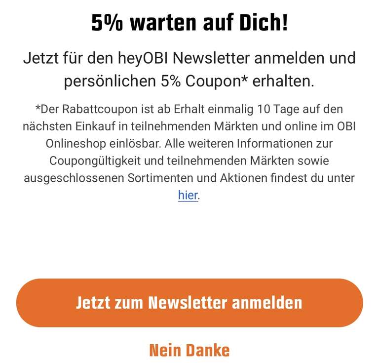 Obi Rabatt Coupon Zum Ausdrucken 2019