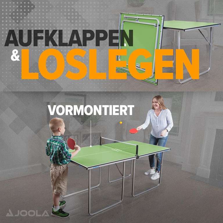 JOOLA Tischtenissplatte mit Netz für 79,99 €