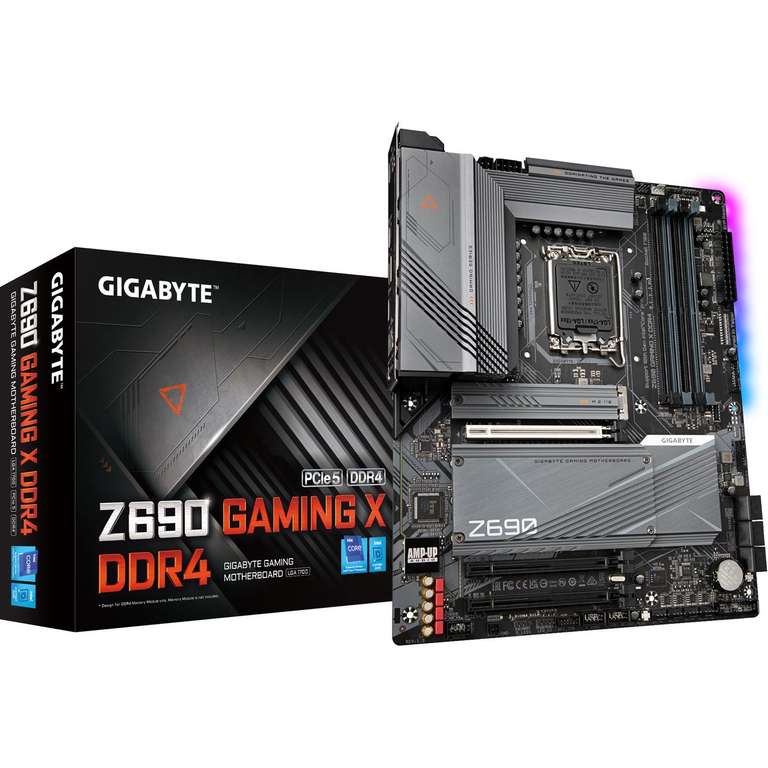 Gigabyte B660 Gaming Mainboard AX (169€ effektiv 149€ mit 20€ CB ) & Z690 GAMING X DDR4 (199€ effektiv 169€ mit 30€ CB) bei Mindfactory