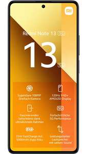 O2 Netz: Xiaomi Redmi Note 13 5G & Xiaomi Smart Band 8 im Allnet/SMS Flat 13GB LTE für 12,99€/Monat, 1€ Zuzahlung, 30€ Wechselbonus