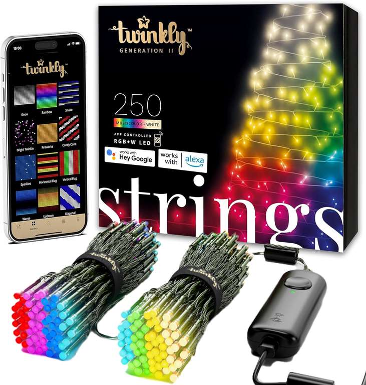 Twinkly Strings RGB+W 250 LEDs