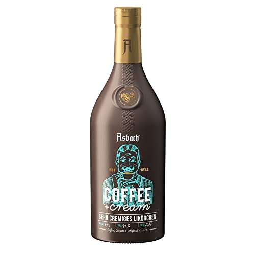 Kaffee Likör Asbach Coffee + Cream - Sahnelikör (10,38€) oder Amarula Ethiopian Coffee (1 x 700 ml) (11,39€) Prime
