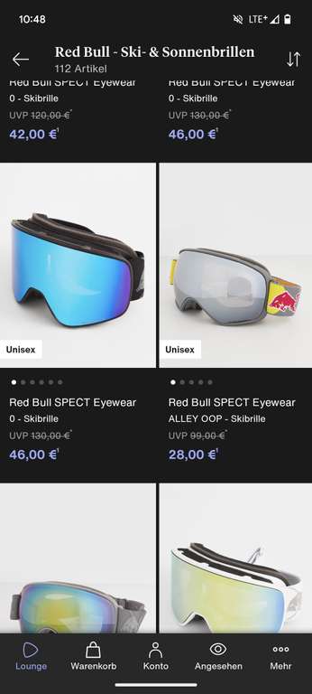 Red Bull - Ski- & Sonnenbrillen | 50 - 80%
