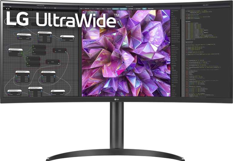 [Neukunden, Vorbestellung] LG UltraWide 34WQ75X-B Monitor | 34", curved, 3440x1440, 21:9, IPS, 60Hz, 98% DCI-P3, USB-C (DP & PD)