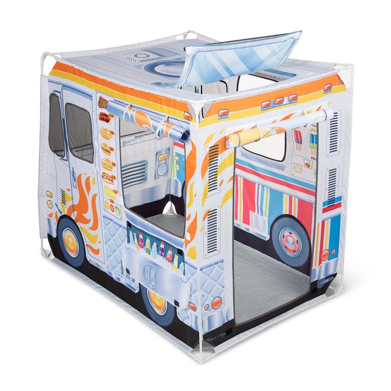 Melissa & Doug Food Truck Spielzeug Zelt, Rollenspielzeug, (prime)